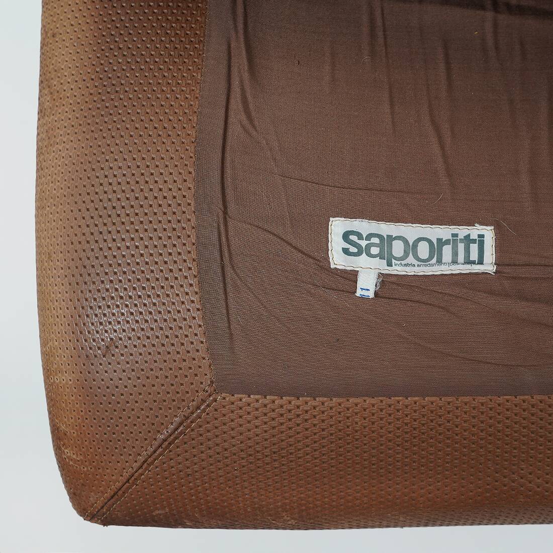 Pair of “Onda” armchairs by Giovanni Offredi for Saporiti, 1970s