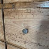 Commode de mercerie, meuble de métier vintage