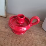 La Redoute x Selency ceramic candle holder 12 red