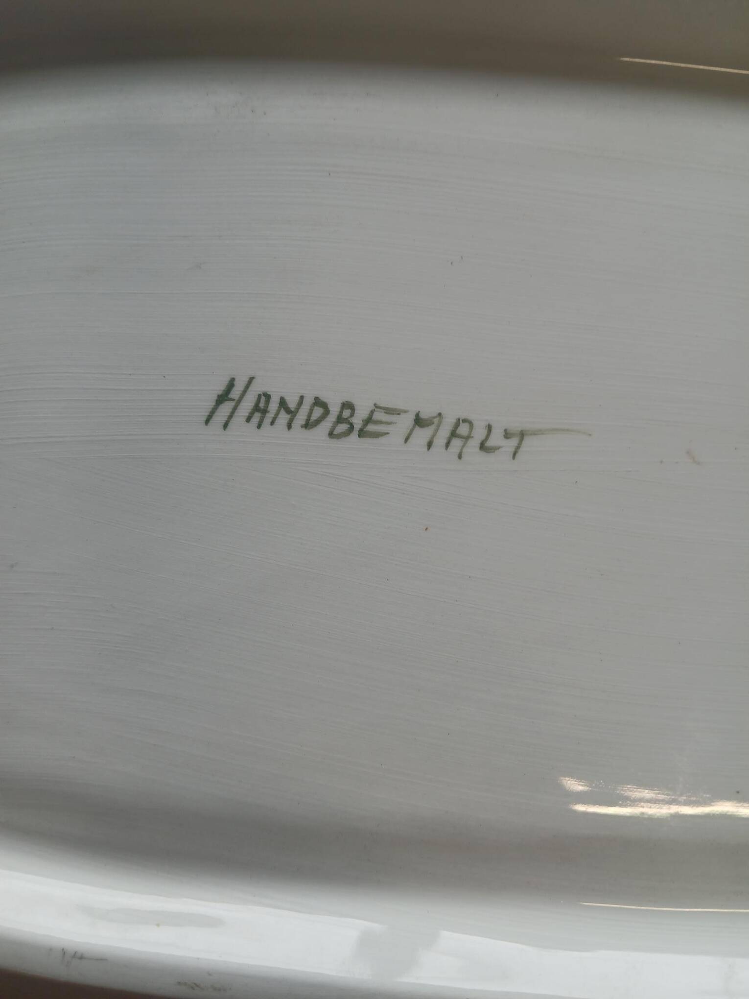 ceramic fish platter