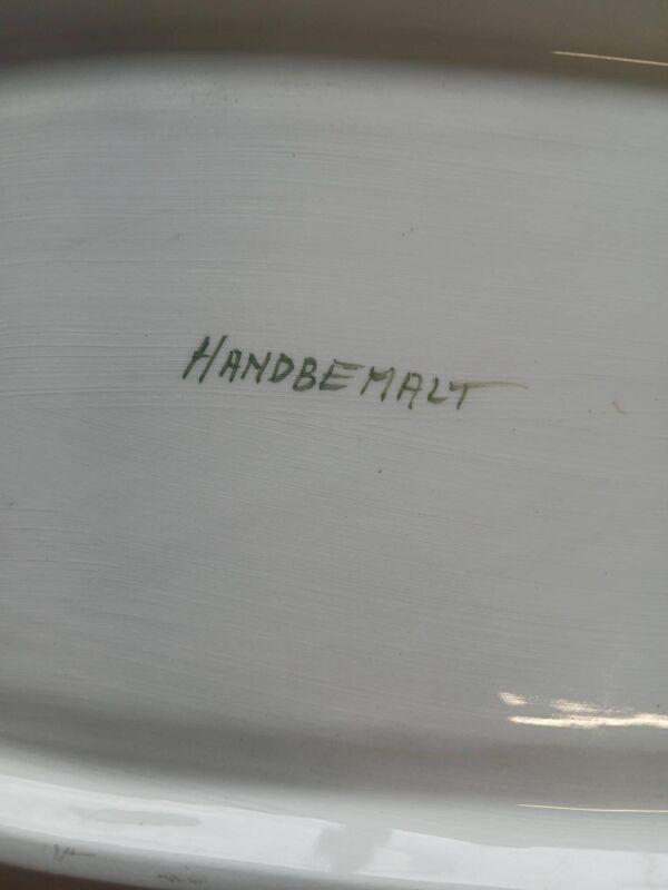 plat à poisson en céramique