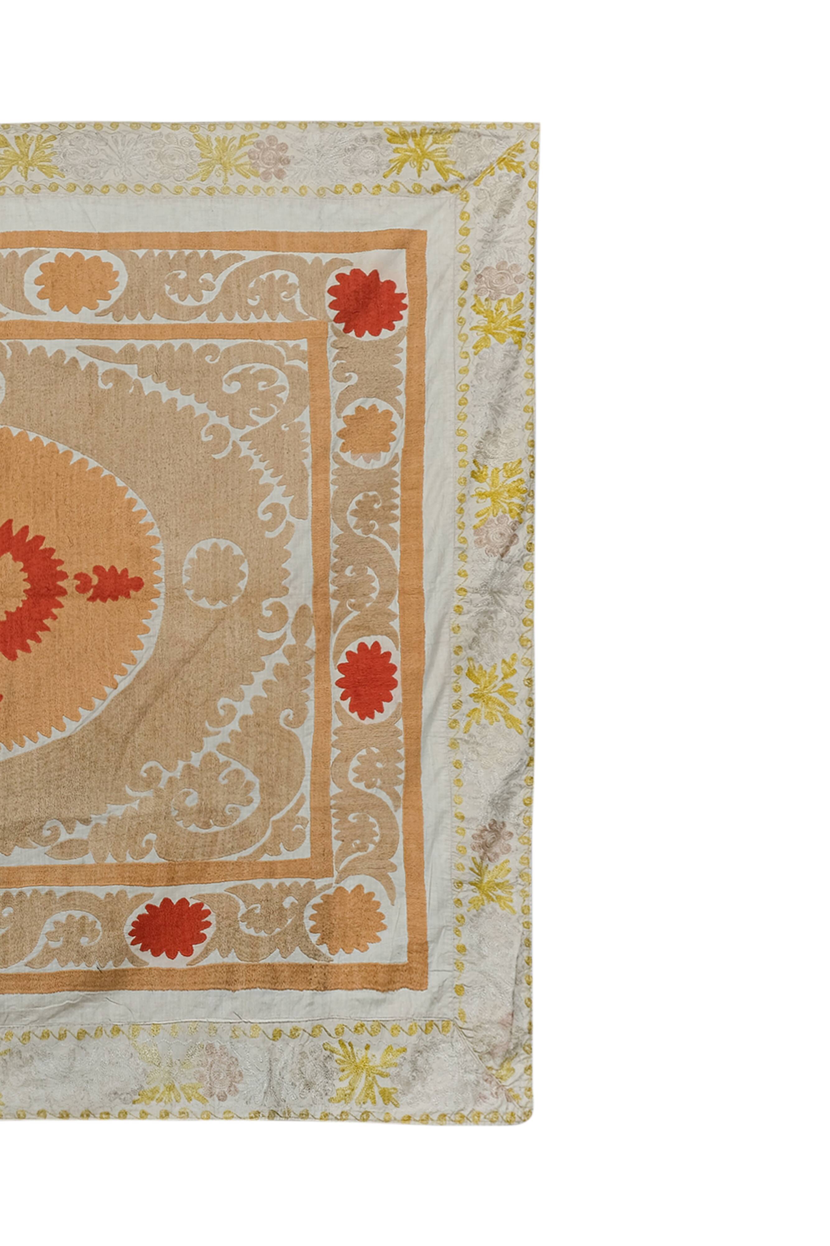 Hand knotted rug, vintage Turkish rug 152x175 cm