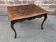 Rocaille louis xv style desk table in walnut provence 1920s