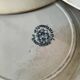 Set of 7 ironstone plates with floral friezes from the late 19th to early 20th century.