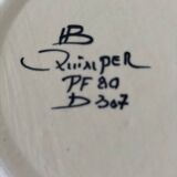 HB Quimper geometric design 70s bonbonnière