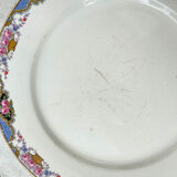 Set of 6 porcelain plates and 6 small mismatched vintage plates ~ Dinner service for 6 people ~