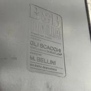 Set of 3 coffee tables Gli Scacchi by Mario Bellini for C&B Italia,