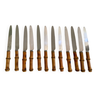 Couteaux en bambou
