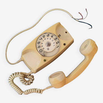 Téléphone a cadran mince vintage