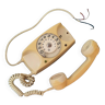 Téléphone a cadran mince vintage