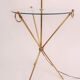 Brass tripod floor lamp Maison Jansen