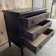 Commode bois 3 tiroirs