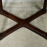 Beech pedestal table, by J. Hoffmann, Maison Thonet, Art Deco – 1930