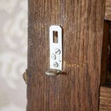 Renaissance Revival Mirror in Brown Oak Frame, 1950s