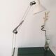 Architect articulated lamp - white lasked metal - made in RDA - 1980