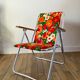 Paire de chaises de camping à fleurs vitaminées 70