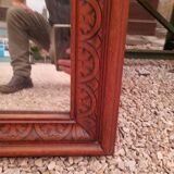 Louis XV style mirror in Walnut XXème