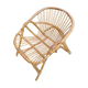 Rattan shell chair