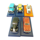 Lot of 5 Tintin collection cars, 1/43rd, original cases