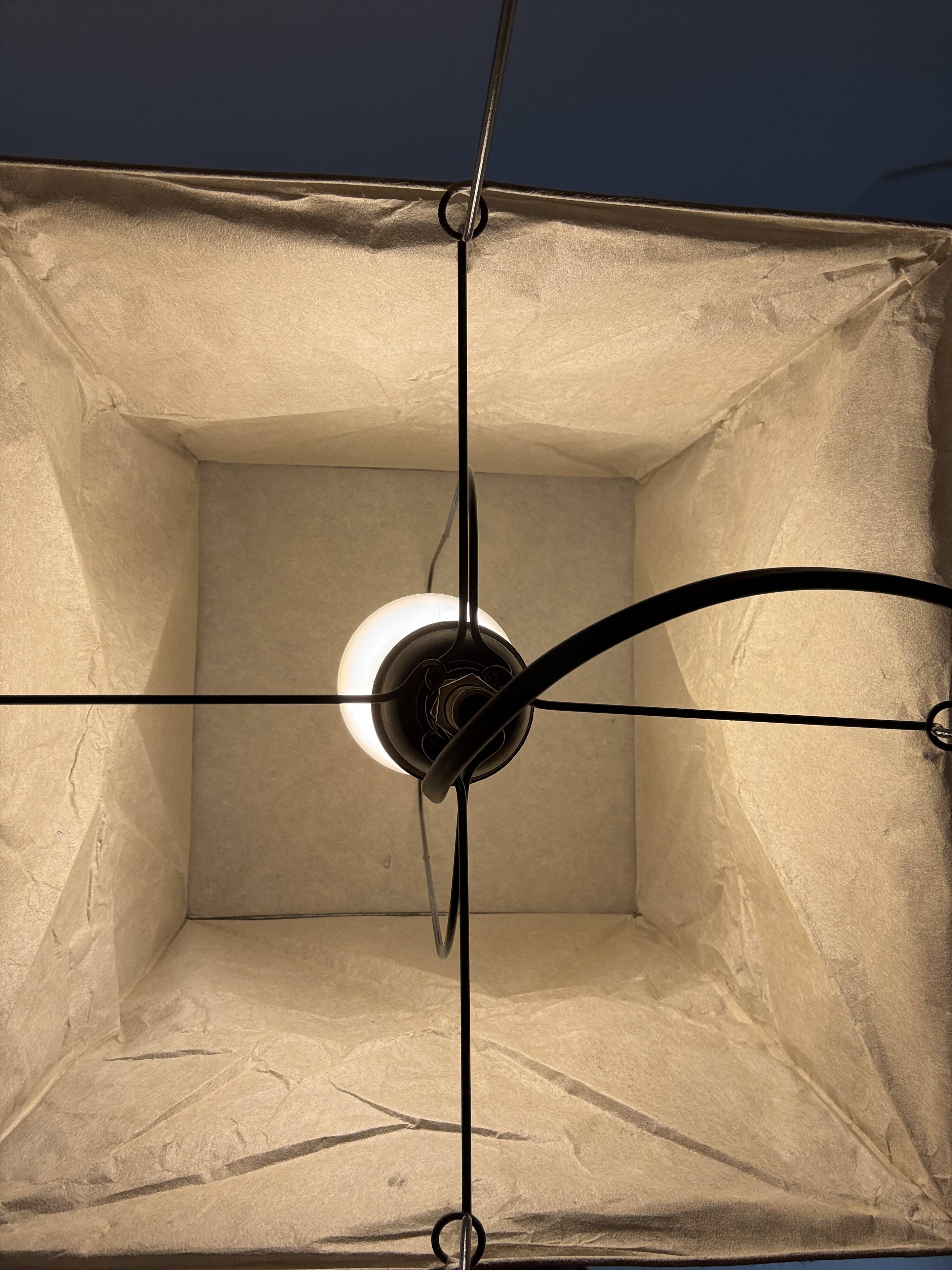 Vintage 80s lamp design ISAMU NOGUCHI no VITRA AKARI Japan