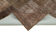 Tapis noué à la main turc vintage 170 cm x 245 cm marron patchwork tapis