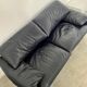 Maralunga sofa designer Vico MAGISTRETTI cassina in vintage midnight blue leather