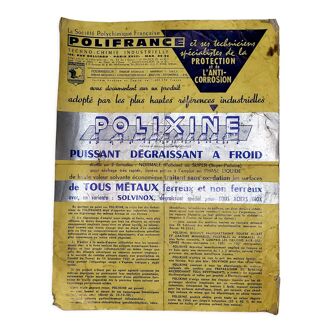 Polixine advertising poster vintage
