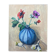 Oil on cardboard Bouquet of flowers