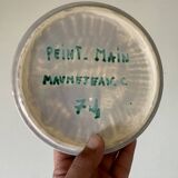 Vintage ceramic plate, 60s design