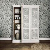 Parisian wardrobe 3 doors upcycled