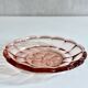 Vintage Pink Depression Glass Set – Bowl & 6 Dessert Dishes
