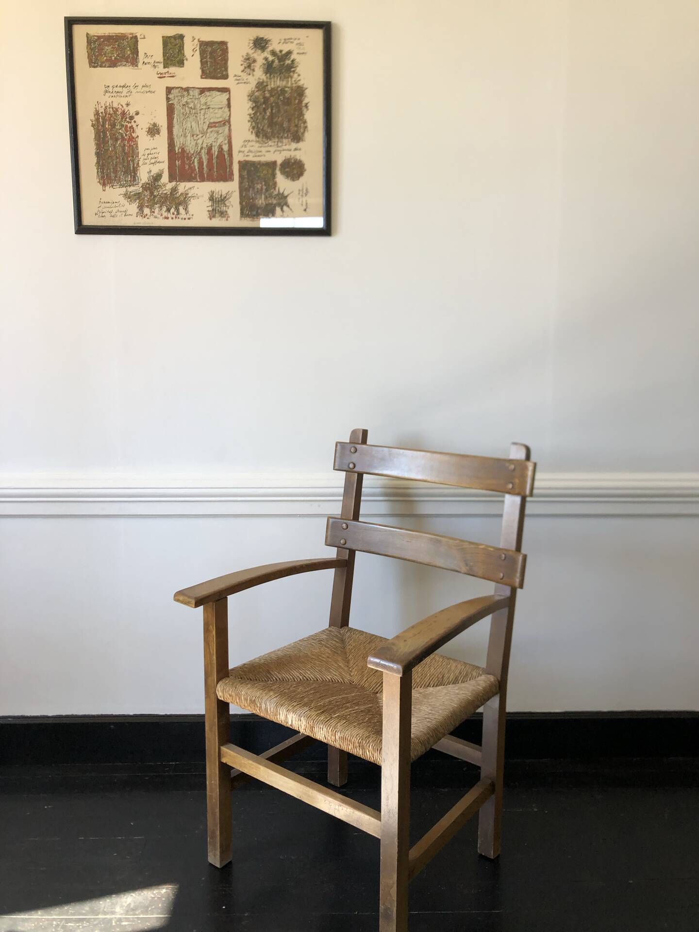Spanish brutalist armchair circa 1960