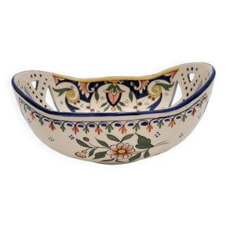 Pierced cup in Rouen earthenware
