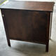 Petite commode en chêne à abattant – Mid-Century