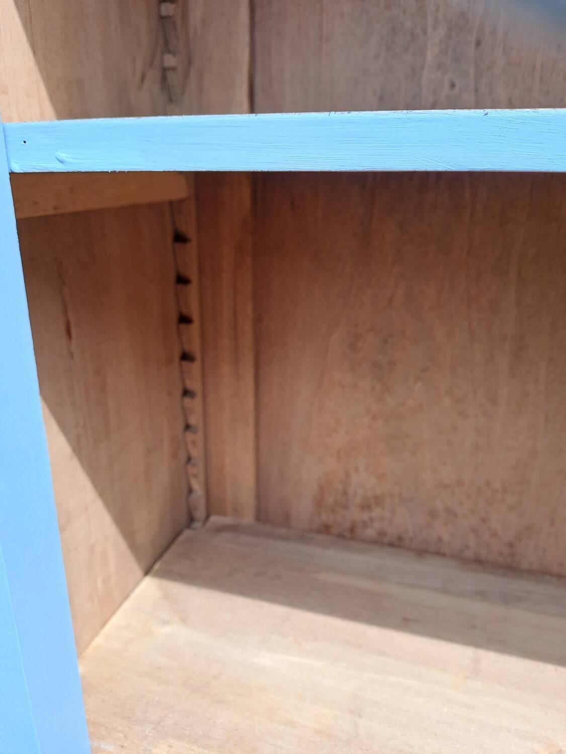 Wardrobe with 1 glass door, late 19th century