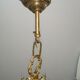 Old lantern vestibule bronze style Louis XVI glasses beveled 6-sided