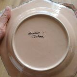 Set of 5 Henriot Quimper soup plates