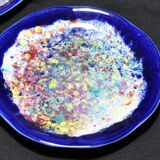 Set of 5 vintage Gaston Gaubier Morvan plates