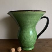 XXXXL glazed earthenware vase by Etienne Noel in Dieulefit, 1950