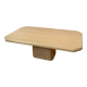 Travertine coffee table from the 70s
