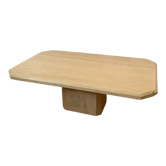 Table basse en travertin des années 70