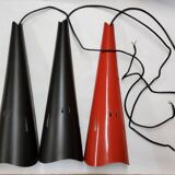 Vintage perforated metal suspensions