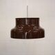 Suspension Bumling marron chocolat par Ateljé Lyktan conçue par Anders Pherson