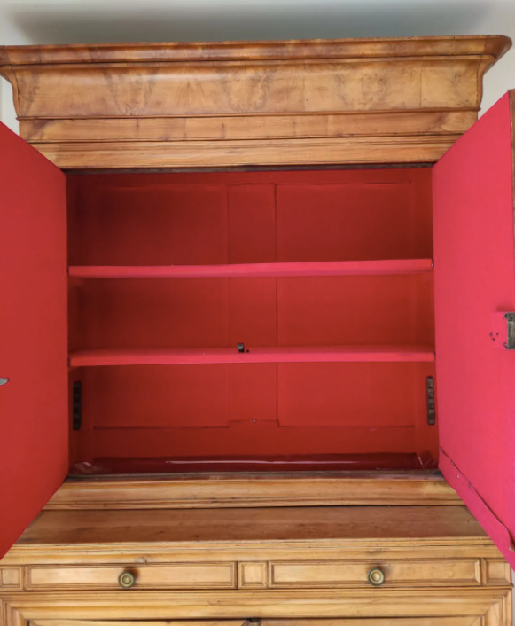 Louis Philippe XIXeme kitchen buffet in pear tree