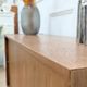 Vintage Danish oak sideboard from the 1960s.