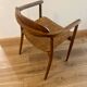 Vintage wooden armchair