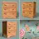 Commode art déco 1930 en bois brut