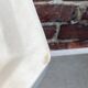Vasque sur pied blanc