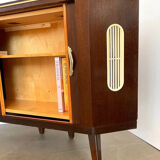 Sesame Bar Multifunctional Hidden Dry Bar Book Case Cabinet