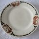 Round flat on foot shower faience art deco ennege 1929